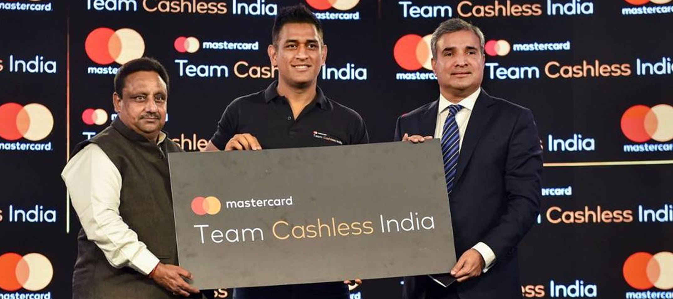Mastercard and MS Dhoni partner to build ‘Team Cashless India’