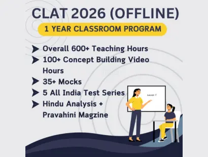 Clat 2026 Leader Course - Offline 